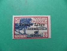 COLONIE Wallis & Futuna 1941 3 Cts " France Libre" Neuf** Cote 175 € Voir Photos