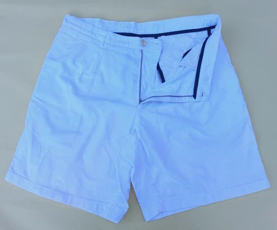 Short chino Lacoste homme extra large toile blanche fabriqué en Espagne logo ... - Photo 1/4