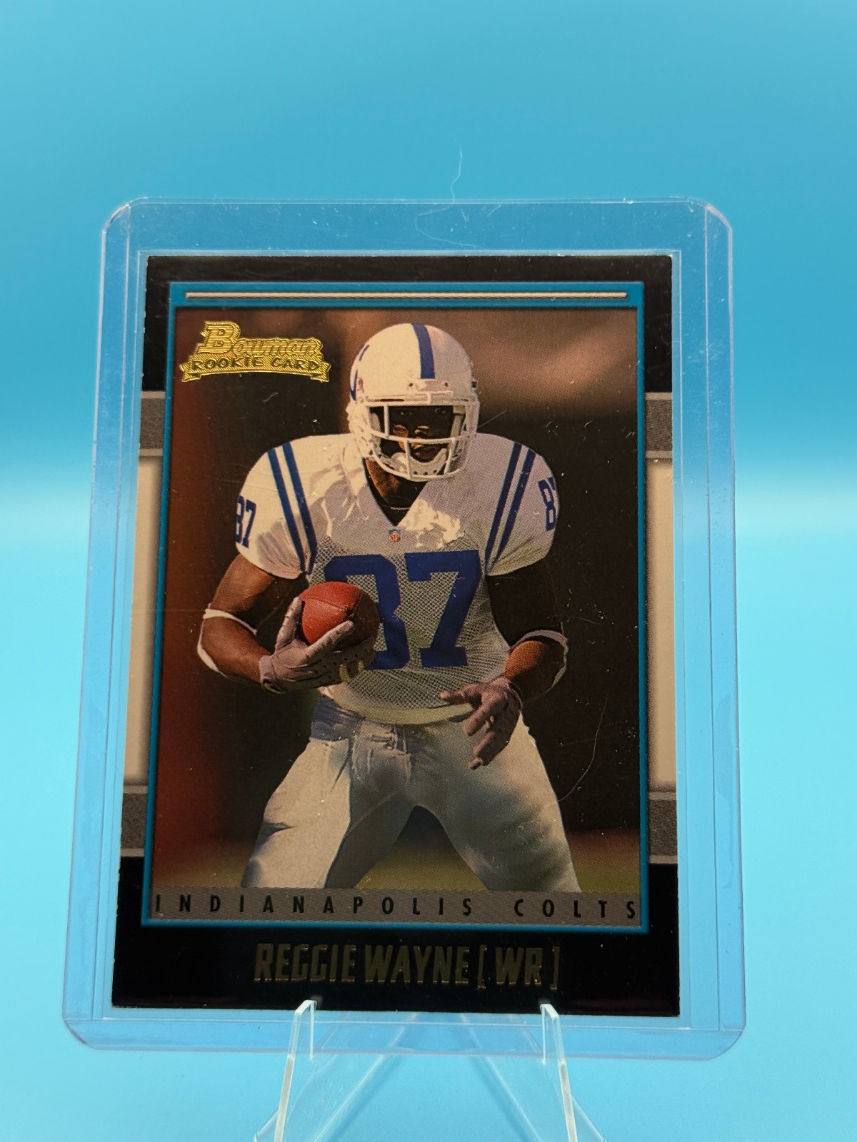 2001 Bowman #209 Reggie Wayne RC