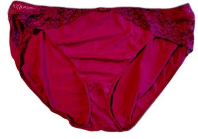 CACIQUE IMTIMATES VTG  HIGH WAIST HI-CUT SECOND SKIN LIQUID SATIN 22/24 XL