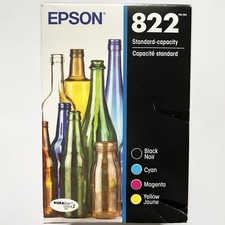 EPSON 822 DURABrite Ultra Ink Standard Capacity Black Color Cartridge 03/2029
