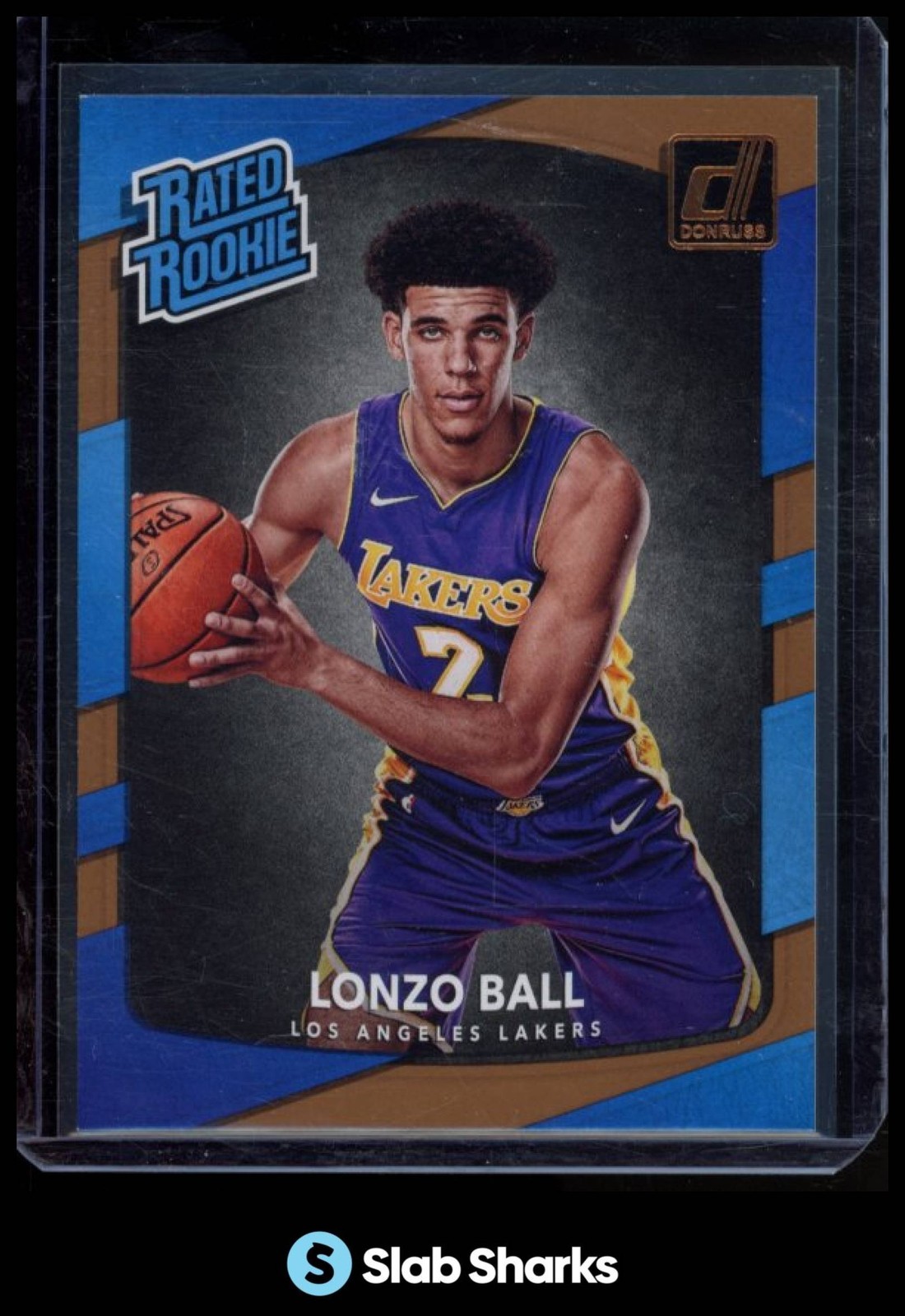 2017 PANINI DONRUSS #199 LONZO BALL RC ROOKIE
