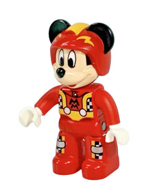 LEGO Duplo Disney's Mickey Mouse in Red Race Jumpsuit Mickey Racer Set #10843