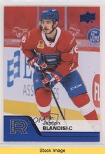 2020-21 Upper Deck AHL Blue Joseph Blandisi #114 READ w1s