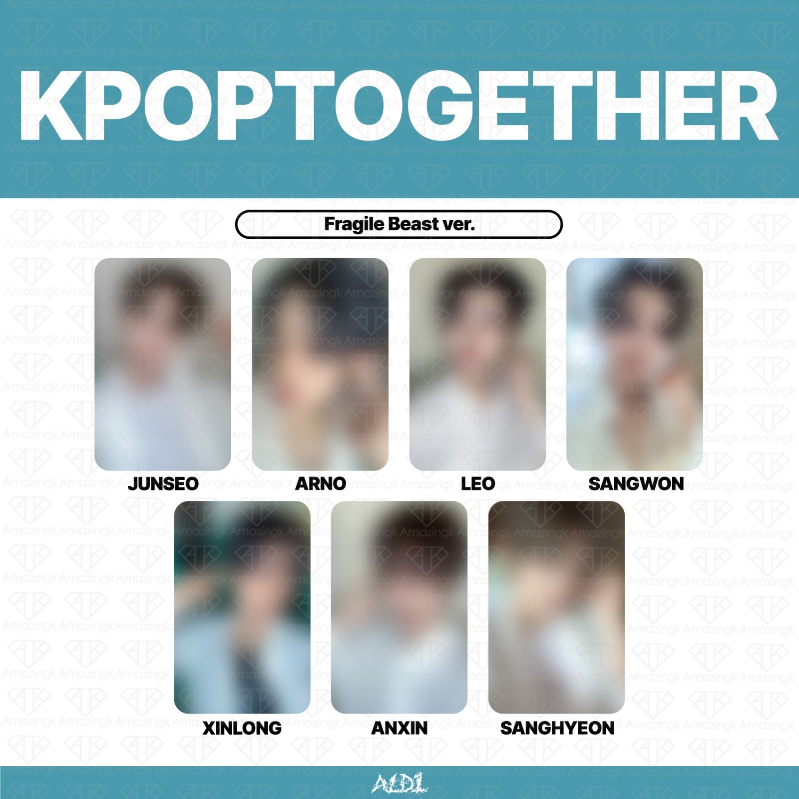 [PreSale] ALD1 Alpha Drive One 2nd Mini Album UNBREAKABLE: 少年BEAST POB Photocard