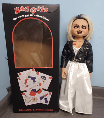 Neca Bride of Chucky Bad Gals Life Size 1:1 Replica Tiffany Doll