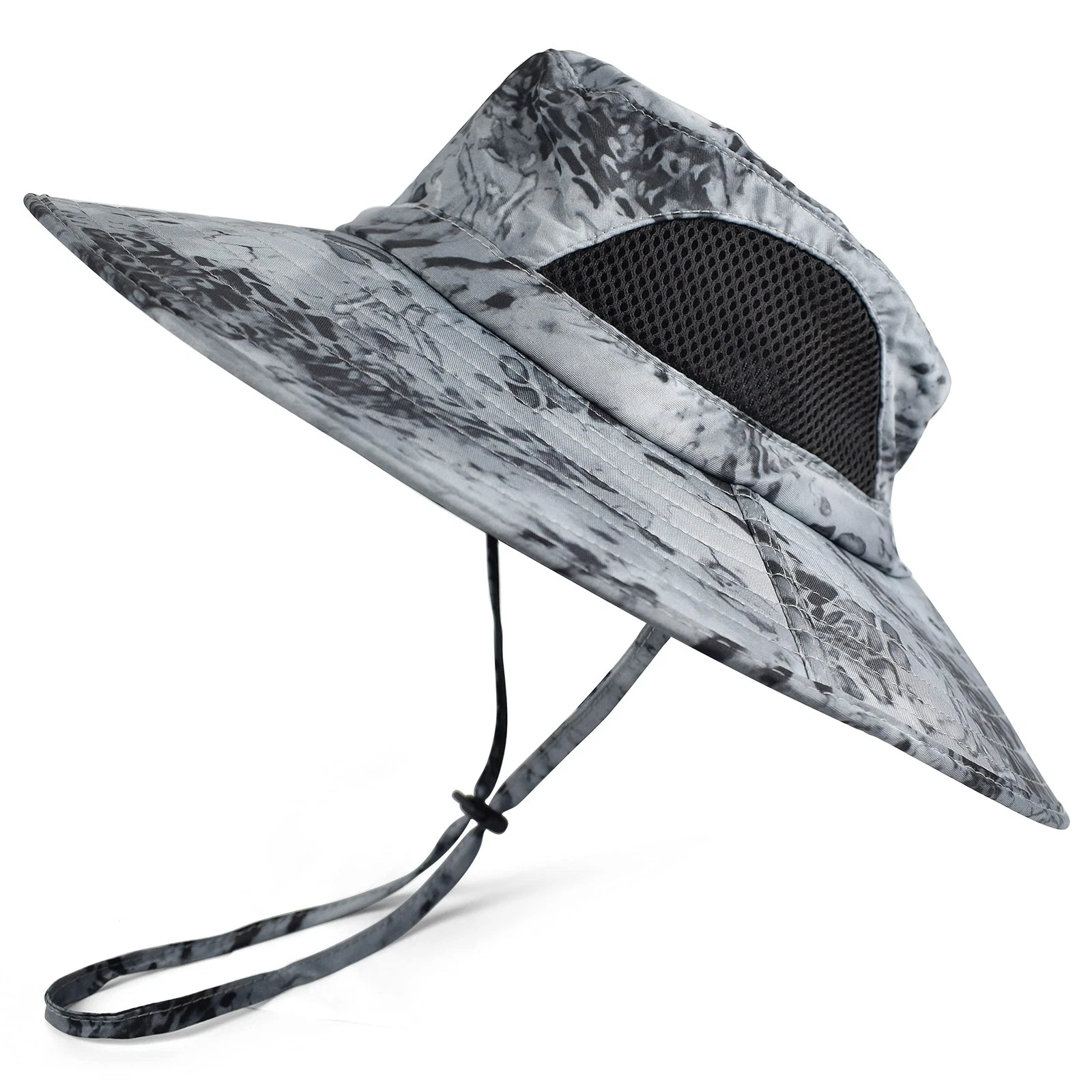 Wide Brim Sun Hat UPF 50+ Waterproof Packable Bucket Hat Men Women
