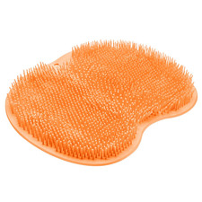 Shower Foot Scrubber Mat Back Washer Back Exfoliating Bath Wash Pad Wall Mounted