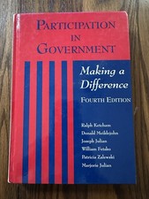 Participation in Goverment: Making a Differen...