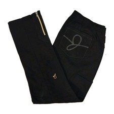 Jaanuu Women's Scrub Bottoms Black Size Medium Elastic Waist New With Tags