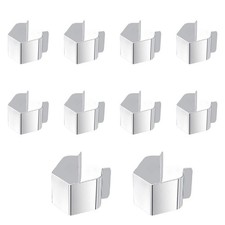 10 Pack Stainless Steel Screen Retaining Clips for Outdoor Window Installation