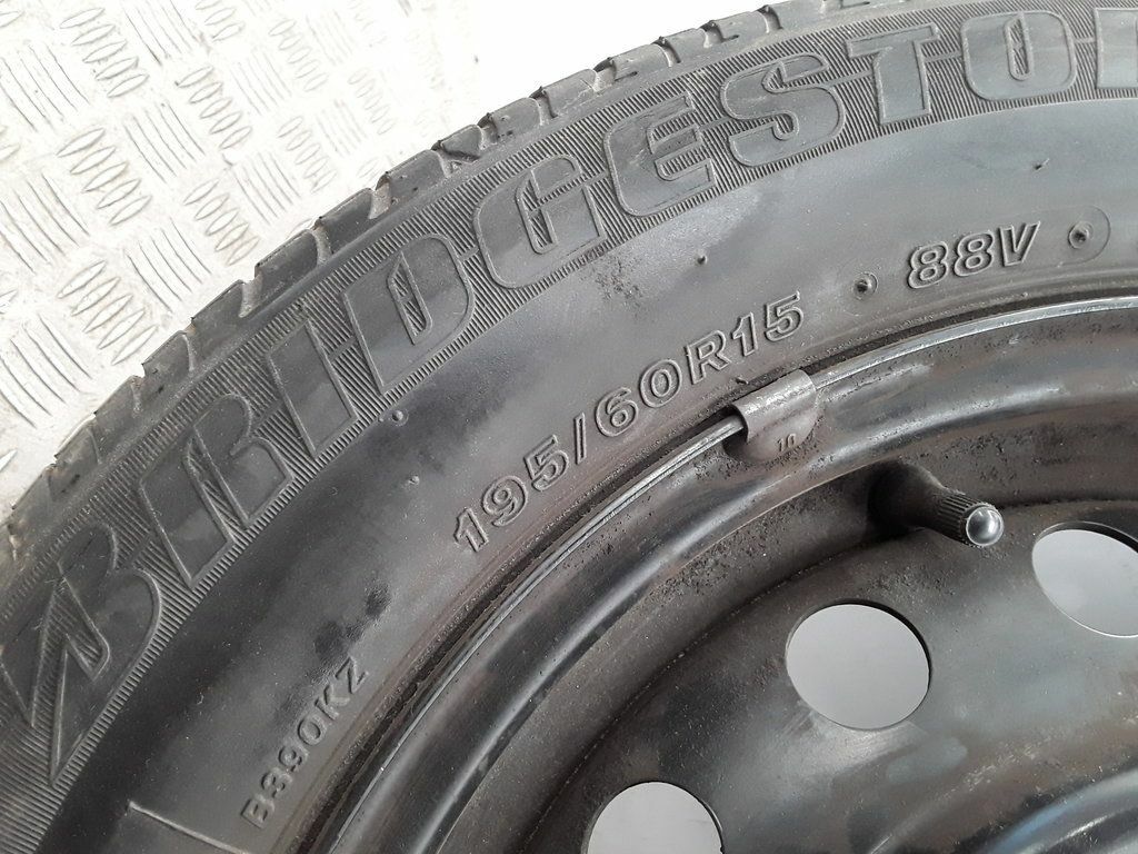 Toyota Corolla E12 2003 2.0D-4D R15 spare steel wheel 2150649 