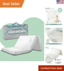 Plush Hypoallergenic Pack n Play Mattress Pad with Waterproof Cover for Babies