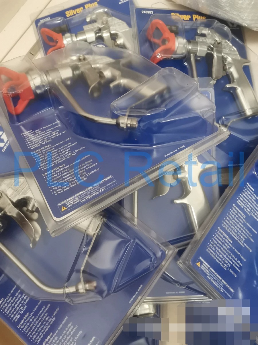 NEW GRACO 243283 Silver gun airless spray gun FedEx or DHL | eBay