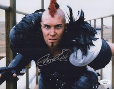 VERNON WELLS Hand Signed MAD MAX 2 8x10 Photo Authentic Autograph JSA COA Cert