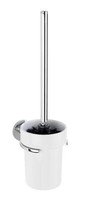 Wenko Wc-Garnitur Isera Uv-Loc Ohne Bohren Keramik Zinkdruckguss Elegant