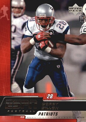 2005 Upper Deck ESPN #60 Corey Dillon New England Patriots