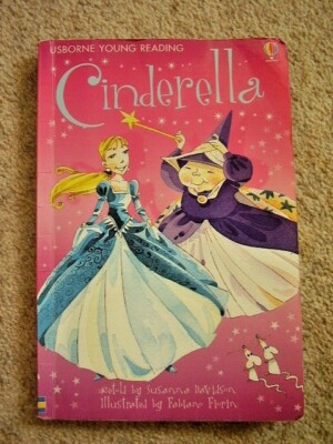 Kids Usborne Young Reading CINDERELLA book,age 5-6-7