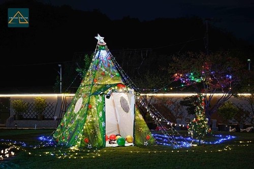 Kids Play Teepee Tent – Outdoor/Indoor Adventure Tent for Toddlers & Children - Picture 5 of 7