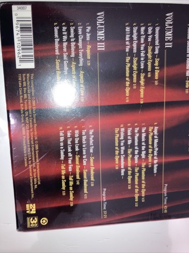 Mint Sealed CD Audio Encore! The Music of Andrew Lloyd Webber 3 CD Set Canada - Picture 13 of 24
