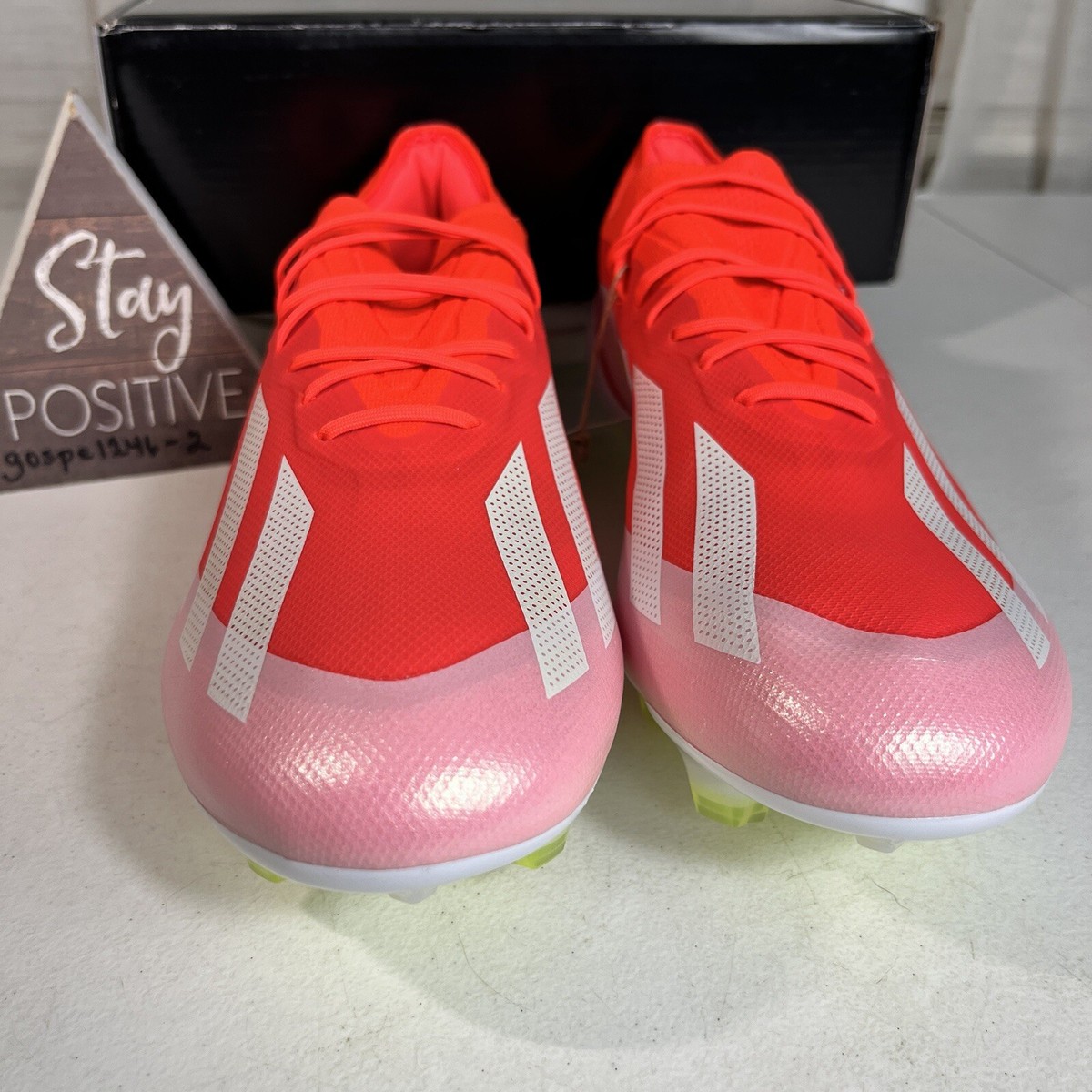 Adidas X Crazyfast.1 FG Citrus Pack Soccer Cleats Men Size  display picture 1