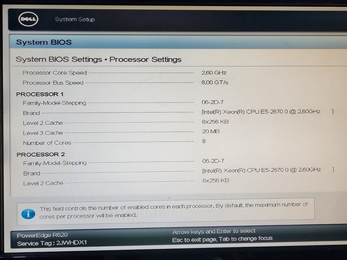 Dell Poweredge R620 2x E5-2670 2.6ghz 16-Cores 64gb H710 3x 900GB SAS - Picture 8 of 9