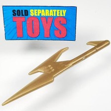 Vtg Battle Beasts Swiney Boar #14 AXE original 1986 gold weapon accessory part