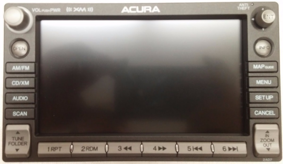 Acura CSX 2008+ super rare OEM CD Navigation Nav GPS XM satellite