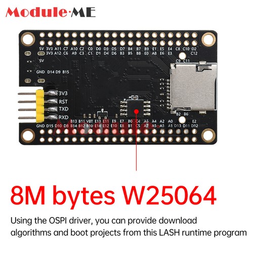 STM32H750VBT6 Development Board STM32H750 Core Board System Module Type-C New