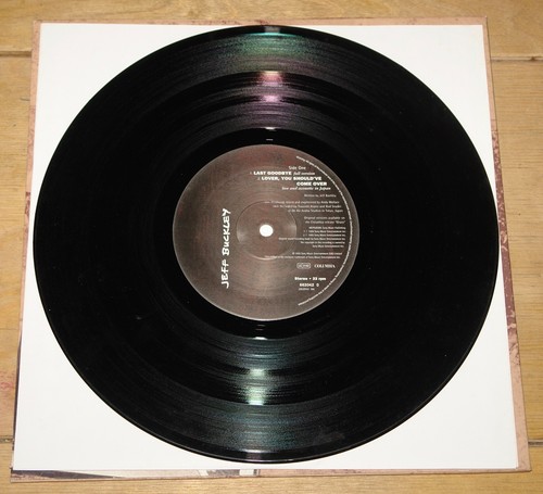 JEFF BUCKLEY LAST GOODBYE ~ UK 3-TRACK 10-INCH NUMBERED LTD EDITION SINGLE 1995 - Picture 7 of 8
