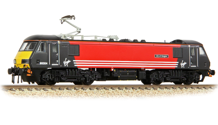 Farish N 371-783 - Class 90/0 90004 'City of Glasgow' Virgin Trains (Original)