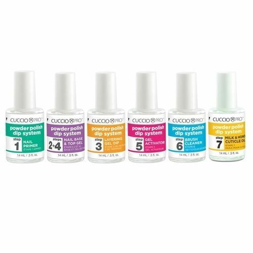 CUCCIO Pro Powder Polish Dip Nail Gels kit -  0.5 oz 