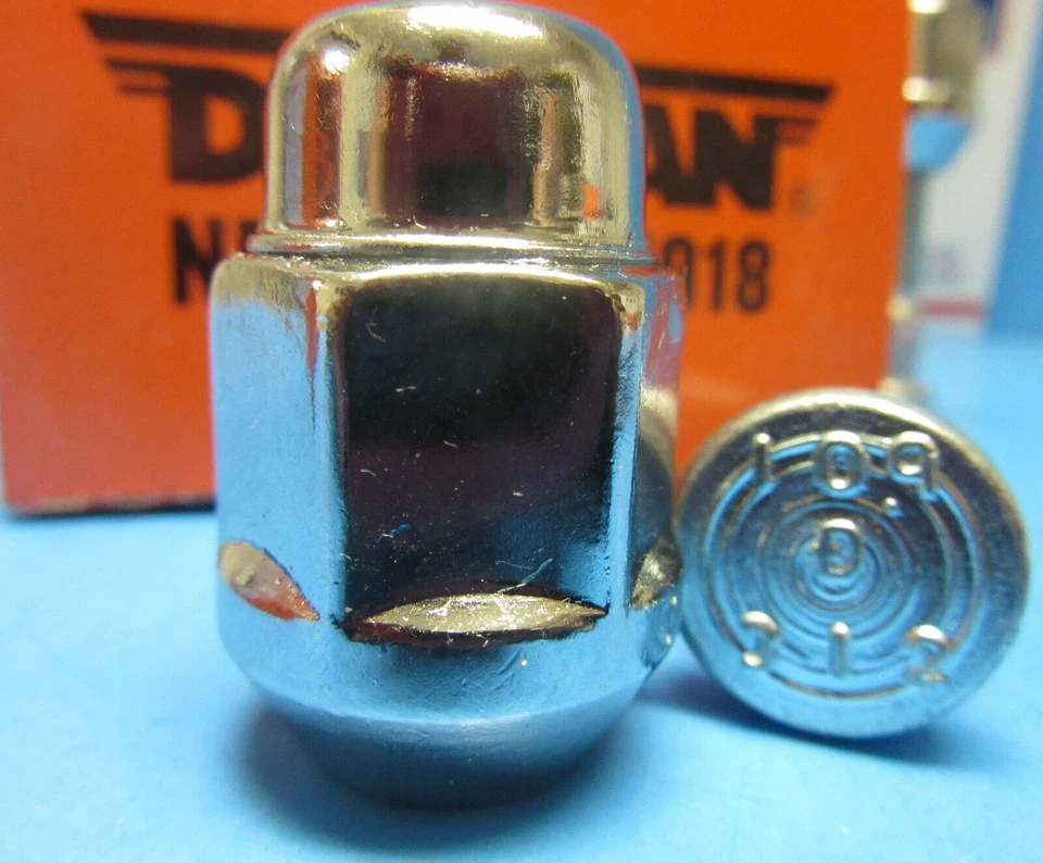 10 tacos de rueda trasera y 10 tuercas reemplazan OEM # 610312 hecho en EE. UU. Foto 3 de 4