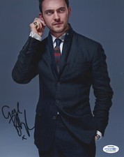 George Blagden Vikings Autographed Signed 8x10 Photo COA