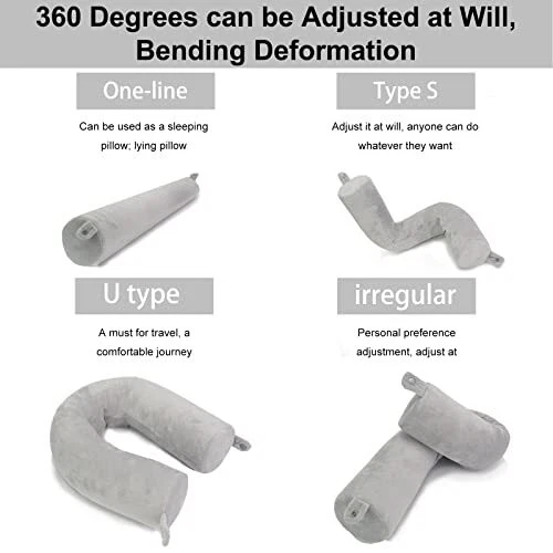 Travel Pillow-Twist Memory Foam Neck Pillow Support Pillow, Used for Neck,