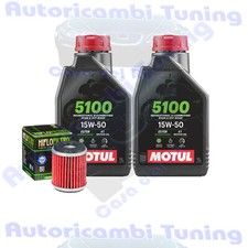 Kit Tagliando Olio Motul 5100 15W50 Per Betamotor 125 RR Enduro R LC 4T 2020