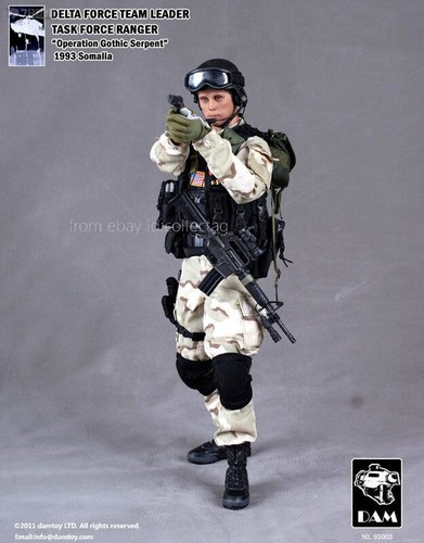 Damtoys 93003 1/6 Delia Force Team Leader Task Force Ranger 〝Operation Gothic - Picture 7 of 11