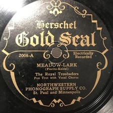Royal Troubadors / Harry Pollock - Herschel Gold Seal 2008 - Meadow-Lark