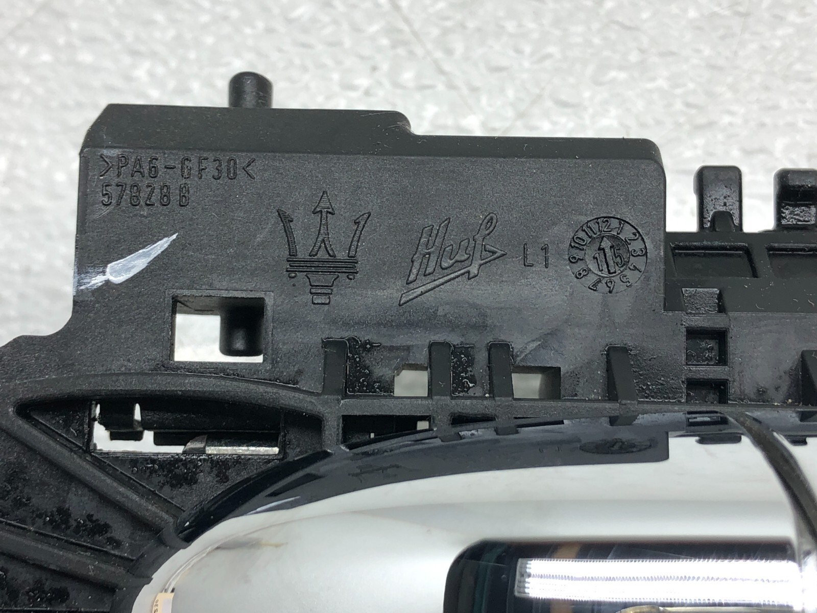 2014-2019 MASERATI GHIBLI SQ4 LEFT DRIVER REAR EXTERIOR DOOR HANDLE OEM.