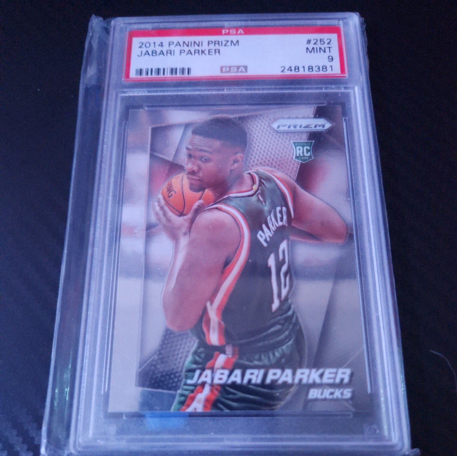 Jabari Parker 2014-15 Panini Prizm RC PSA  9