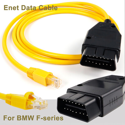Car Diagnostic Line Tool For BMW F Series Ethernet to OBD Enet Cable IcoM Coding