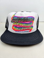 Vintage USA MADE Jeff's Place Custom Auto California Trucker Hat Snapback Cap