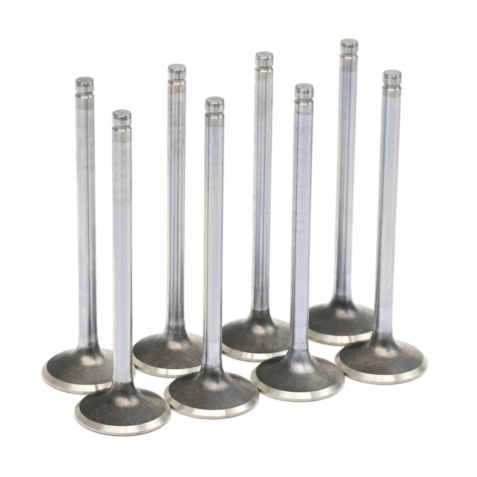 Juego de válvulas de admisión y escape GM para 2014+ L83 L84 L82 L8B 5,3 L 12678745 12619825 Foto 3 de 4