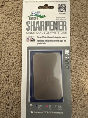 DMT D3C Dia-Sharp Credit Card Knife Sharpener Coarse (325 Mesh) USA