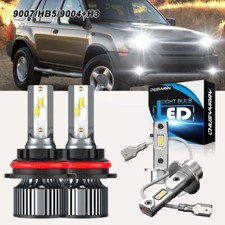 For Nissan Xterra 2000 2001 6500k Led Headlight High Low Fog Light Bulbs Combo