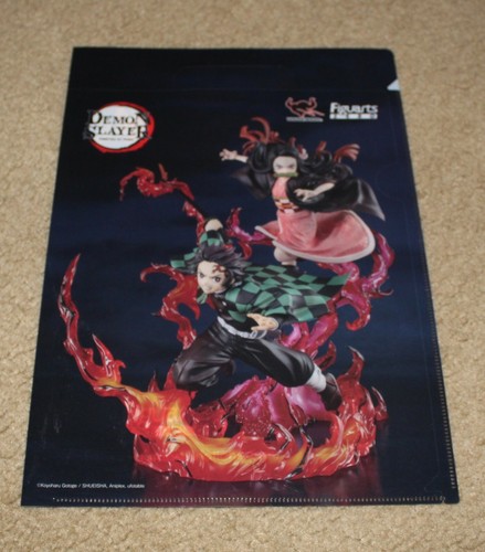 SDCC 2021 EDIZIONE SPECIALE TAMASHI NATION S.H.FIGUARTS DEMON SLAYER FOLDER - Foto 1 di 2