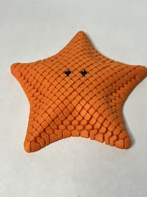 Betsie the Bat Sea Star Fish Flexi Orange 3 D Printed STL Flix