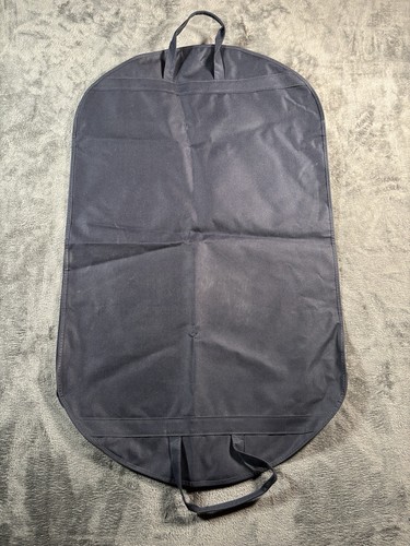 Ralph Lauren Garment Bag 24" W x 40" L Navy Blue Gold Letters Authentic EUC - Picture 3 of 8