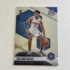 2020-21 Panini Mosaic Killian Hayes Detroit Pistons RC Rookie Card #18. rookie card picture
