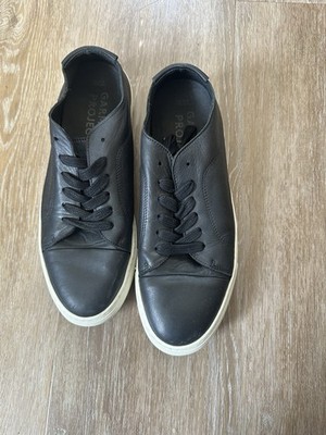 Herren Schuhe Sneaker schwarz mit Weiße Sohle Garmen Project